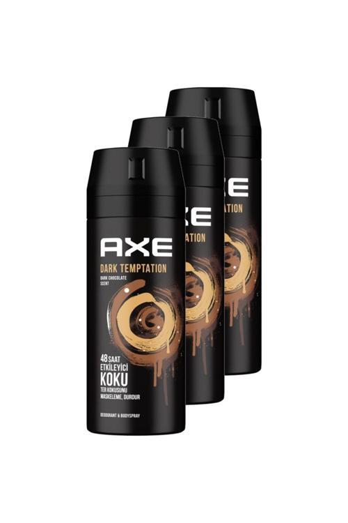 Erkek Deodorant Dark Temptation 150 mll 3'lü Avantaj Paketi  8690637981494-003