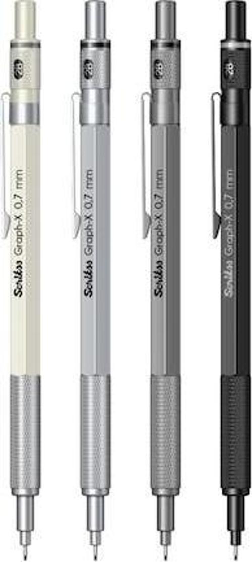 Versatil Kalem Graph-X 0,7 Mm Metal Renkler 8690187386206 Karışık Renklerde