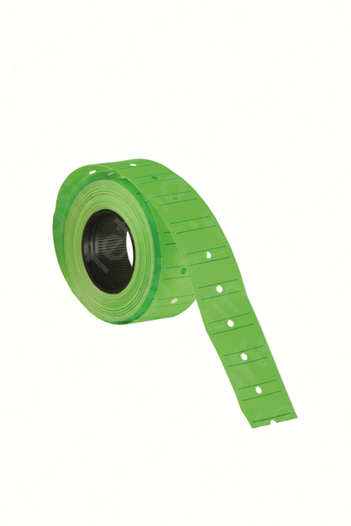 Makine Etiketi 12-21 Çizgili Fosforlu Yeşil Tnx1221510800 6 Lı (1 Paket 6 Adet)