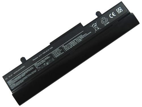 Asus Eee Pc 1001HA, 1005HA, 1101HA Notebook Bataryası - Siyah - 6 Cell