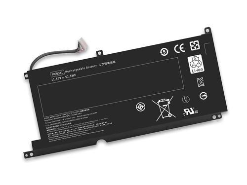 Hp Pavilion Gaming 15-dk, 15-dk0000, PG03XL (Ver.1) Notebook Bataryası