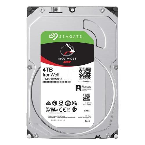 IRONWOLF 4 TB 5400RPM 256MB 7/24 1-8 Yuvalı Nas için