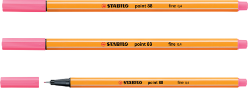 88/29 Keçe Uç Kalem 88-29 Pembe 10 Lu (1 Paket 10 Adet)