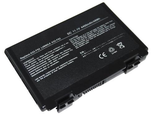 Asus F52, F82, K40, K50, K60, K61, A32-F52 Notebook Bataryası