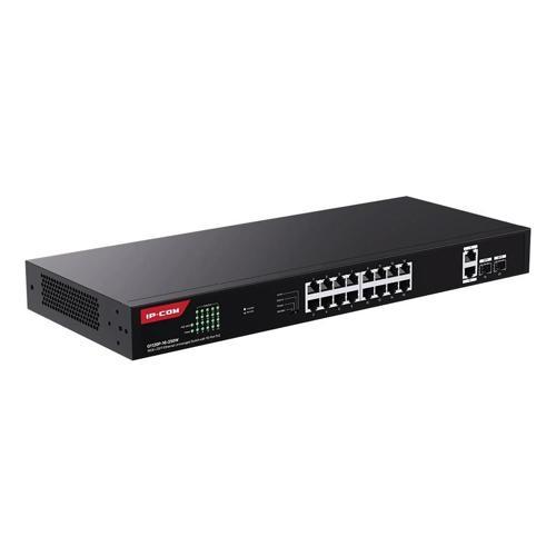 G1120P-16-250W 16GE PoE Port (250W), 2GE Uplink, 2x SFP Switch