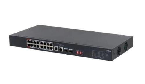 DH-S3218-16ET-135 16 PORT 16XFE-2XGE-2XGE/SFP 135W POE SWİTCH