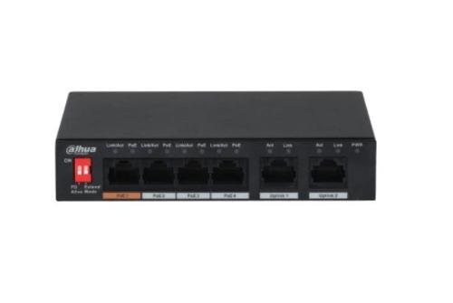 PFS3006-4GT-60 6 PORT 4XGE-2XGE 60W POE SWİTCH