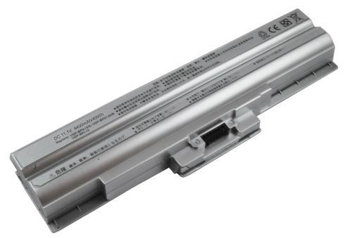 Sony Vaio VGP-BPS13, VGP-BPS21 Notebook Bataryası - Silver - 6 Cell