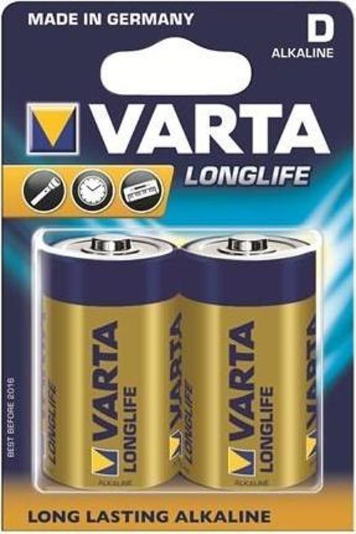 Büyük D Boy Long Life Pil 2 Li Vrt-5348