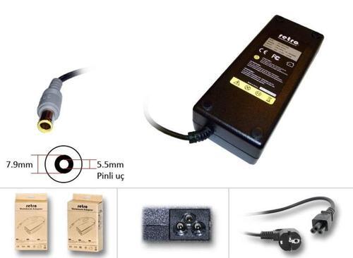 Ibm Lenovo 135W Yuvarlak Pinli Uç Notebook Adaptör RNA-IB12