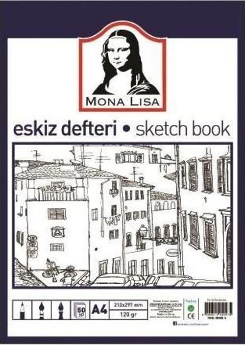 A-4 Eskiz Defteri 120 Gr. 50 Yaprak