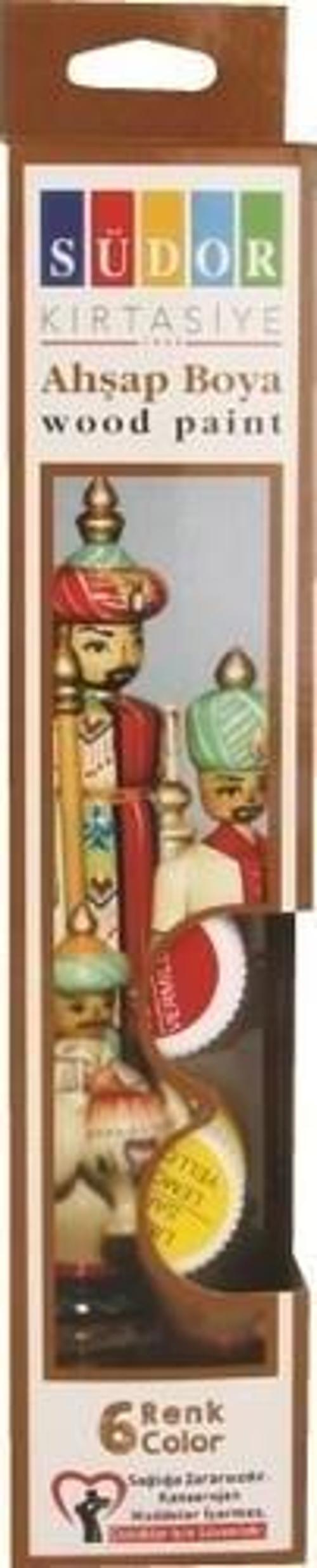Ahşap Boya Seti 6X15 Ml. Sd-123
