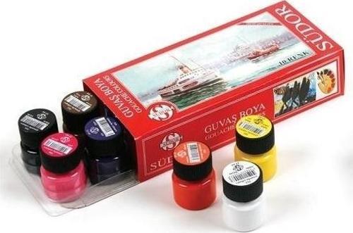 Guaj Boya Seti 10X15 Ml Sd-522