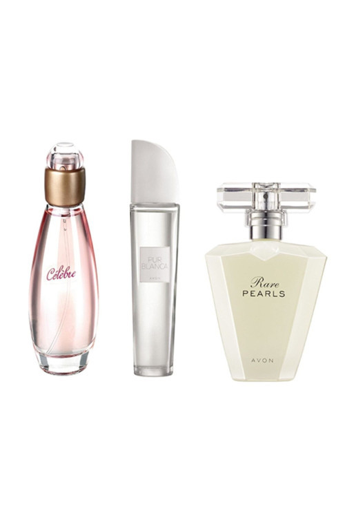Celebre Edt 50 Ml + Pur Blanca Edt 50 Ml + Rare Pearls Edp 50 Ml Kadın 3Lü Set