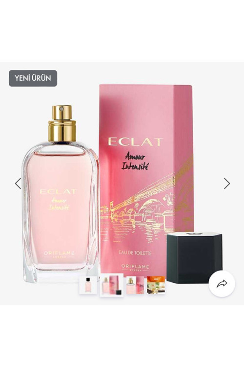 Eclat Amour Intensité Edt (%100 Orjinal,Barkotlu Ürün)