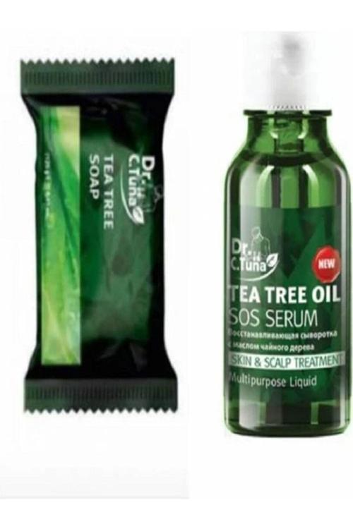 Dr C. Tuna Çay Ağacı Sos Serum 10 Ml Ve Çay Ağacı Sabunu 125 Gr