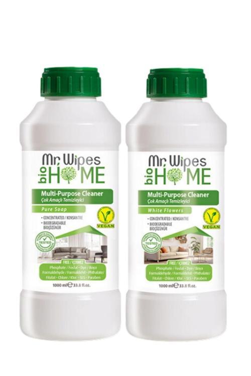 1000 Ml Çok Amaçlı Temizleyici Sabun Ve Çiçek Kokulu 2 X1000 Ml