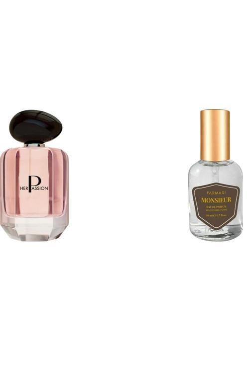 Her Passion Kadın Parfümü Edp Monsıeur Erkek Parfüm 50 Ml