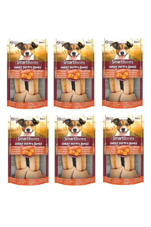 Tavuklu Ve Tatlı Patatesli Medium Kemik 2 Li 128 Gr. X 6 Adet