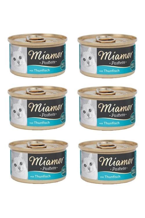 Pastete Ton Balıklı 85 Gr Yetişkin Kedi Konserve Maması 6 Lı Paket
