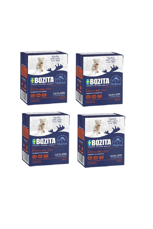 Tavuklu Tahılsız Köpek Yaş Maması 370 Gr. X 4 Adet