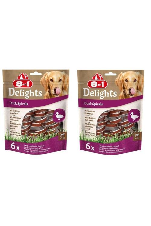 Delights Duck Sprials Ördekli Burgu Ödül 6 Lı X 2 Adet
