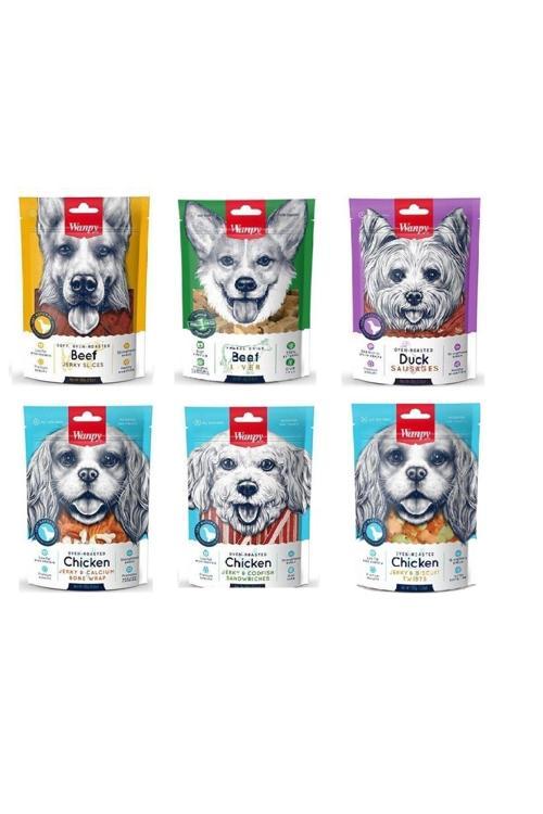 6 Çeşit Karma Köpek Ödülü 6 Lı Eko Paket