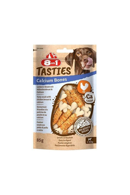 Tasties Calcium Bones Tavuklu Sargılı Köpek Kemik Ödülü 85 Gr