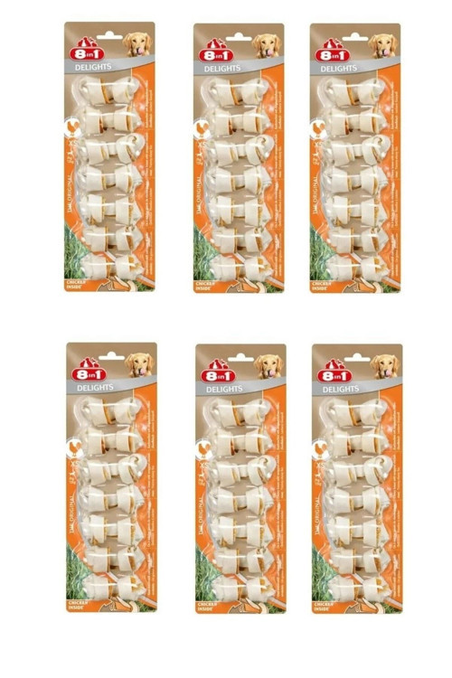 Delight Bones 7 Li Xs Tavuklu Köpek Ödül Kemiği 6 Lı Set