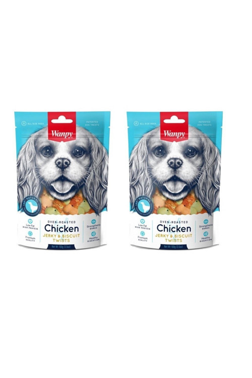 Köpek Ödülü Üzeri Tavuk Sargılı Bisküvi 100 Gr. X 2 Adet