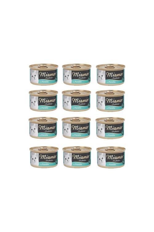 Kedi Alabalıklı Kedi Konserve 85 Gr (12 Adet)