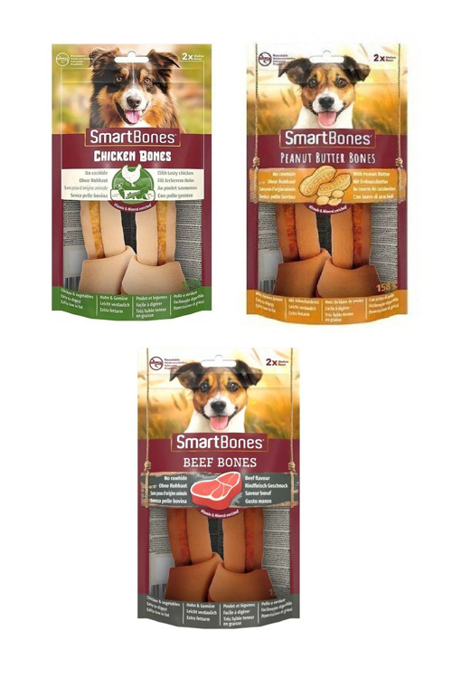3 Çeşit Karma Medium Köpek Ödülü 2 Li 158 Gr. X 3 Adet