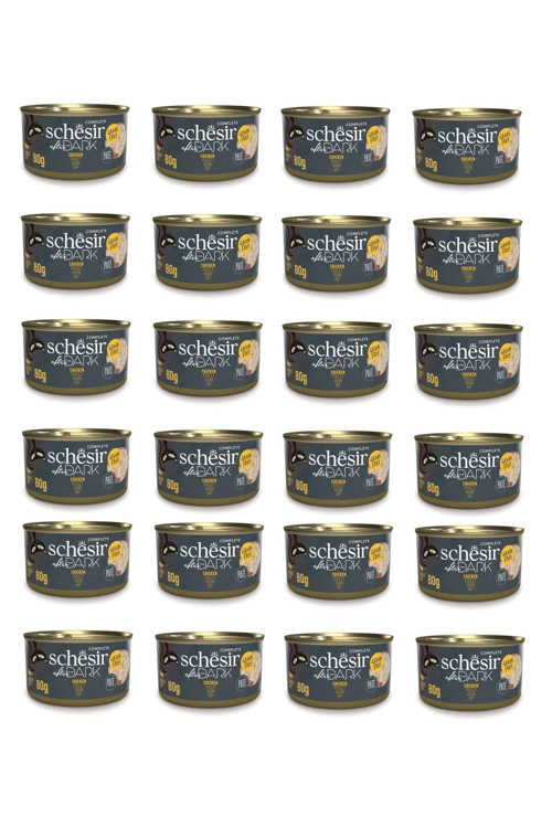 After Dark Pate Tavuklu Kedi Konserve 80 Gr. X 24 Adet