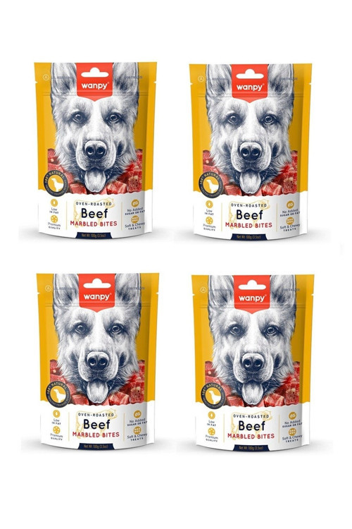 Köpek Ödülü Biftekli Küp 100 Gr. X 4 Adet