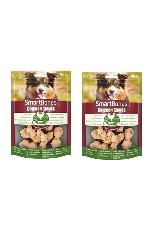 Tavuklu Mini Kemik 8 Li 128 Gr. X 2 Adet