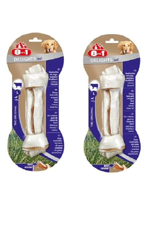 Delights Bones Large Biftekli Köpek Ödül Kemiği 85 Gr. X 2 Adet