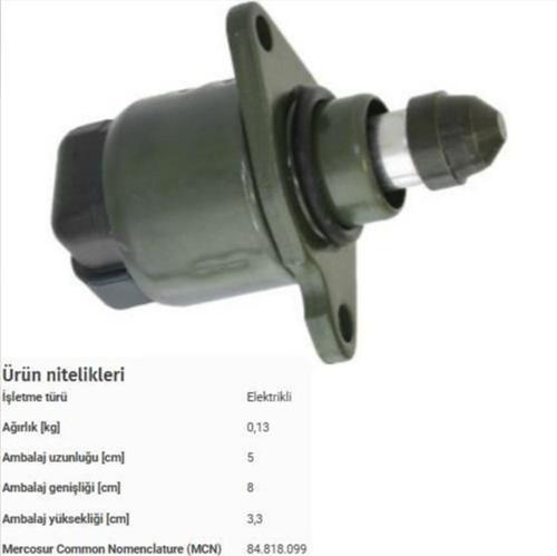ROLANTİ AYAR VALF MOTORU 206-306-SAXO-XSARA PICASSO-XSARA TU5JP(1.6 8V)(B3100) F00099M100-0345.95