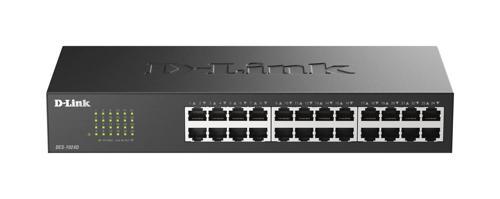 DES-1024D 24 Port 10/100 Mbps Yönetilemez Metal Kasa Switch