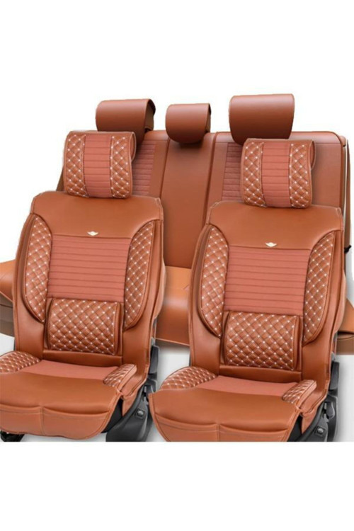 Peugeot 307 Lüx Deri Oto Koltuk Kılıfı Ortopedik Set (Elit)