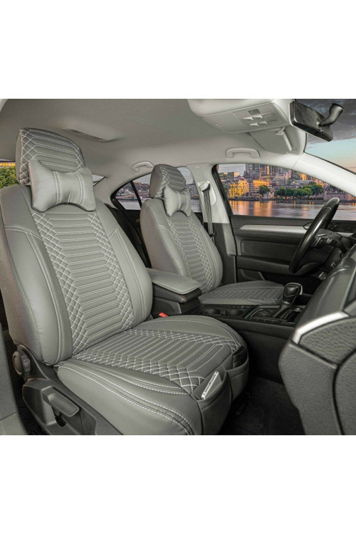 Suzuki Swift Lüks Elit Deri Oto Uyumlu Koltuk Kılıfı Ön/Arka Set