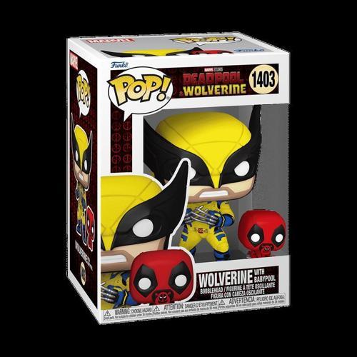 Pop Deadpool & Wolverine With Babypool 1403