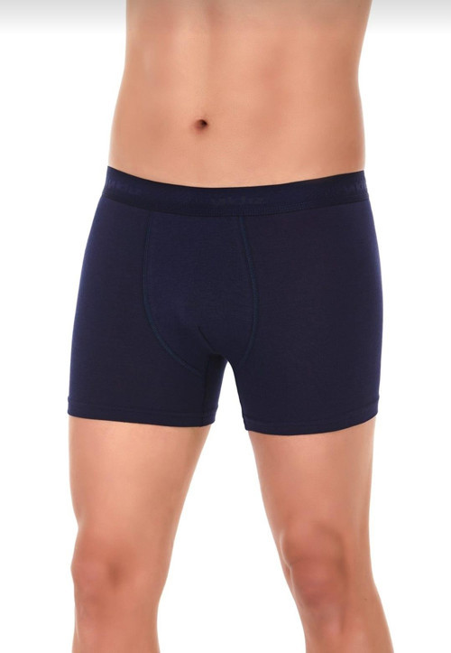 42 ERKEK MODAL LİKRALI BOXER LACİVERT TEKLİ