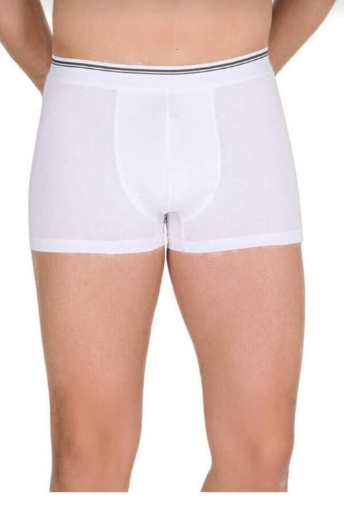 1097 ERKEK LİKRALI DÜZ BOXER 10 ADET