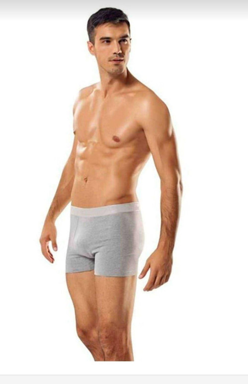 0114 ERKEK LİKRALI BOXER ŞORT 3 ADET