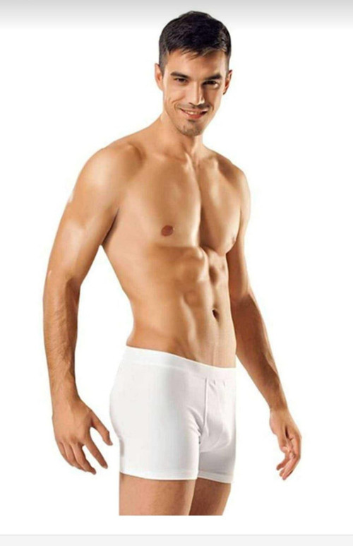 0114 ERKEK LİKRALI BOXER ŞORT 6 ADET