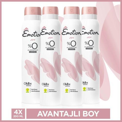Joy Kadın Deodorant 4x200 Ml