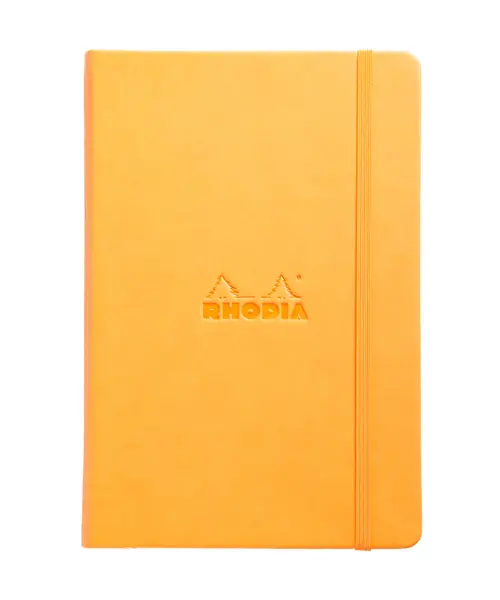 Webnotebook A5 96yp Çizgili Sert Kapak Ciltli Not Defteri Turuncu / 118608