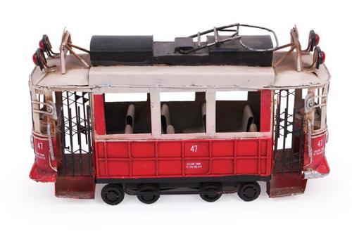 Dekoratif Metal Taksim Tramvay MNK
