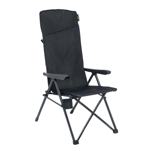 Justy XL Comfort+ Black Edition 3 Pozisyonlu Konforlu Kamp Sandalyesi