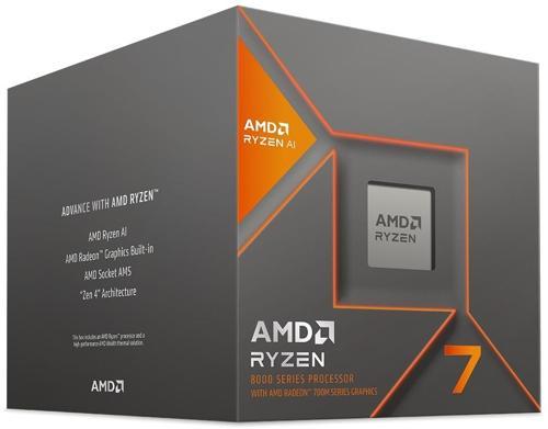 Ryzen 7 8700F 4.10GHz (Max 5GHz) 8 Çekirdek 16MB Önbellek Soket AM5 Box İşlemci